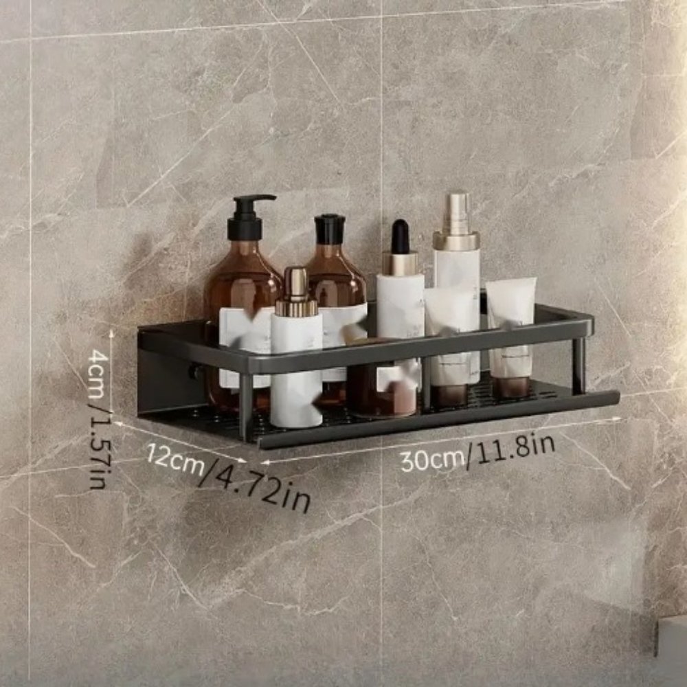 High Quality Bathroom Rack, Wall Mounted Toilet Organizer, Shelf, Storage